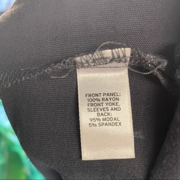 NORDSTROM TROUVE Metallic Colorblock Knit Tunic - Picture 6 of 6